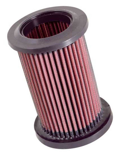K&N Replacement Round Air Filter - Open Top - 06-14 Ducati 3.5in OD / 2in ID / 5.5in H DU-1006