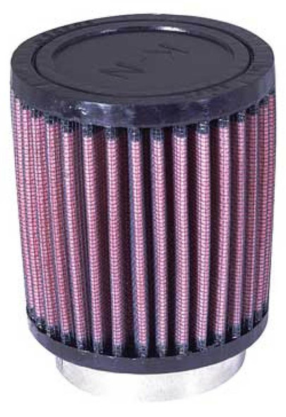 K&N Filter Universal Rubber Filter 2 1/4 inch Flange 3 1/2 inch OD 4 inch Height RU-0600