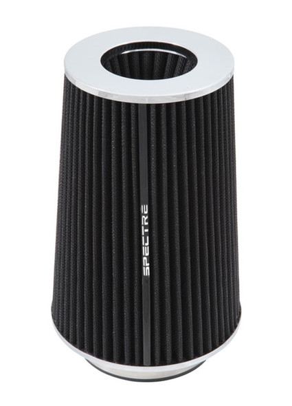 Spectre Adjustable Conical Air Filter 9-1/2in. Tall (Fits 3in. / 3-1/2in. / 4in. Tubes) - Black 9731
