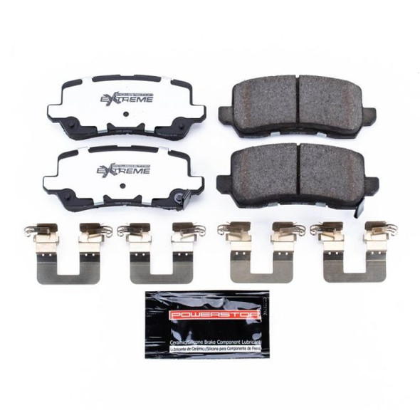 Power Stop 17-19 Acura MDX Rear Z26 Extreme Street Brake Pads w/Hardware Z26-1698