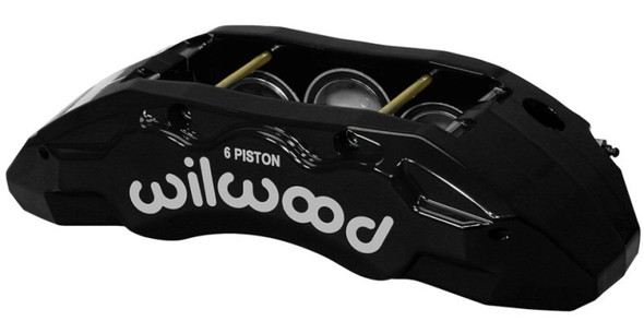Wilwood Caliper-TX6R- R/H - Black 1.75/1.62/1.62in Pistons 1.38in Disc 120-13817-BK