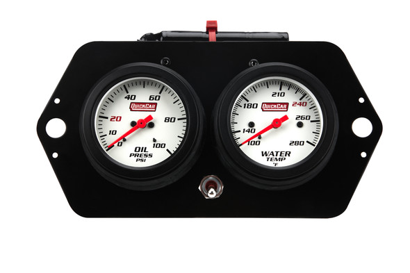 Quickcar Racing Products Extreme Quickcar Sprint Gauge Panel Op/Wt 61-7705 Quickcar Racing Products Extreme Quickcar Sprint Gauge Panel Op/Wt 61-7705