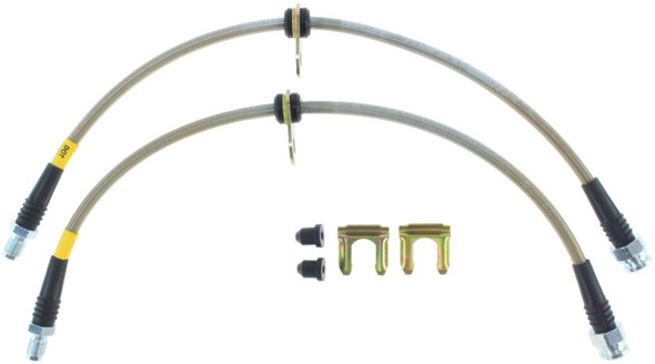 StopTech Stainless Steel Front Brake Lines 13-17 Ford Focus ST 950.6102