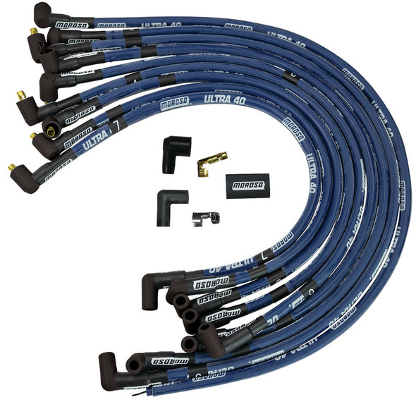 Moroso Ultra 40 Plug Wire Set  73600 Moroso Ultra 40 Plug Wire Set  73600