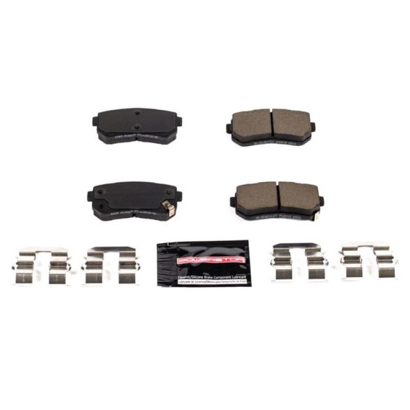 Power Stop 17-19 Hyundai Sonata Rear Z23 Evolution Sport Brake Pads w/Hardware Z23-1829