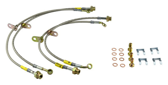 Goodridge 10-15 Chevrolet Camaro Stainless Steel Brake Line Kit 12219