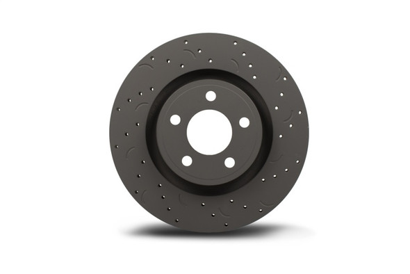 Hawk Talon 2013 Subaru BRZ w/ Solid Rear Rotors Drilled and Slotted Rear Brake Rotor Set HTC5018