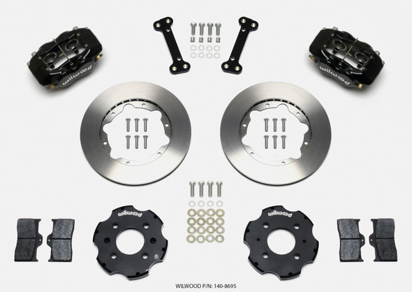 Wilwood Forged Dynalite Front Hat Kit 11.00in Integra/Civic w/Fac.240mm Rtr 140-8695