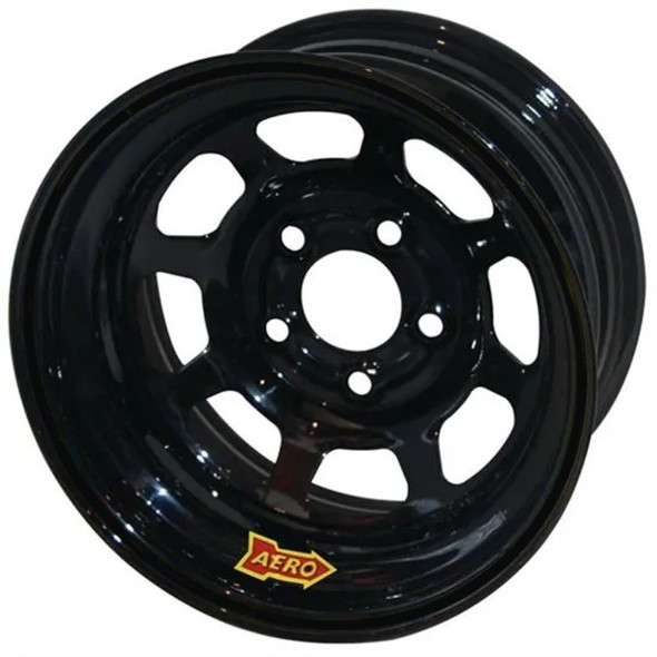 Aero Race Wheels 15X8 2In. 4.50 Black  50-184520