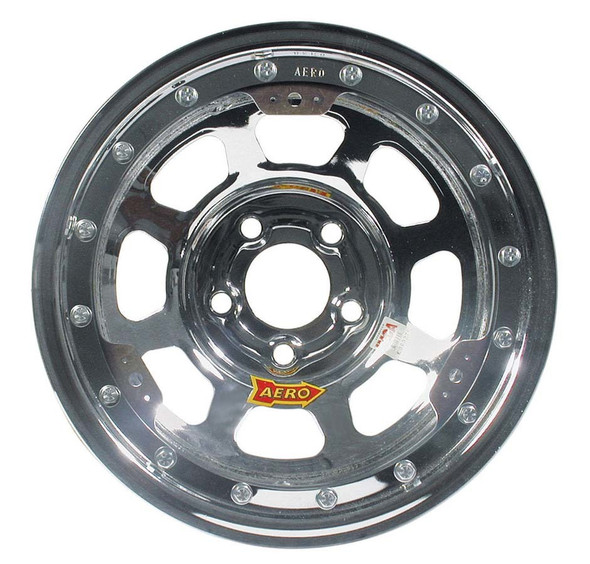 Aero Race Wheels 15X8 4In 5.00 Chrome  53-285040