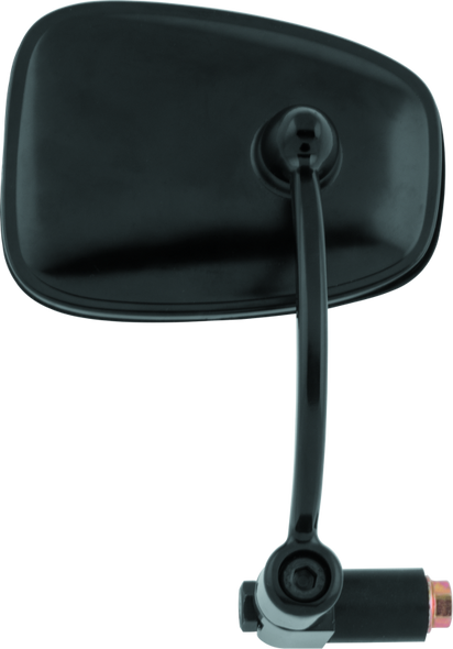 BikeMaster Semi-Retractable Barend Mirrors 7/8in & 1in Bars - Each - Black