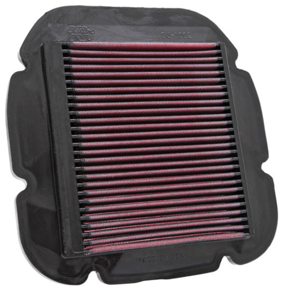 K&N 02-10 Suzuki DL 1000 V-Strom/04-12 DL650 V-Strom / 04-05 Kawasaki KLV1000 Replacement Air Filter SU-1002