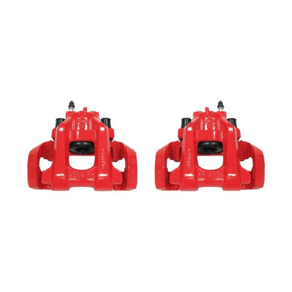 Power Stop 11-17 Dodge Durango Rear Red Calipers w/Brackets - Pair S5300