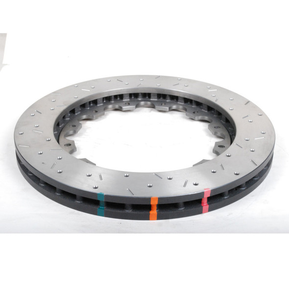 DBA 09-24 Nissan GTR Rear 5000 Series Drilled & Slotted Ring 52323.1XS