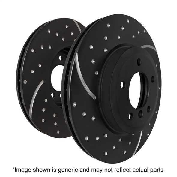 EBC 93-96 Mazda RX7 2.6 Twin Turbo (1.3 Rotary)(Vented Rear Rotors) GD Sport Front Rotors GD644