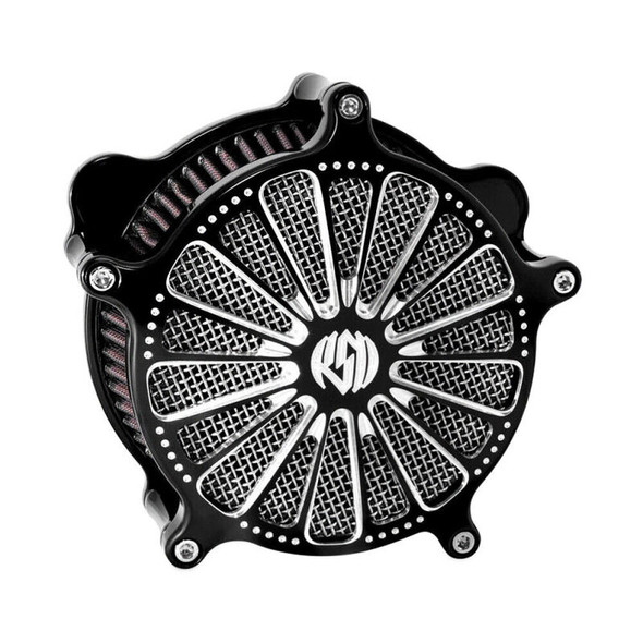 Roland Sands Design Venturi Air Cleaner Domino - Contrast Cut 0206-2028-BM