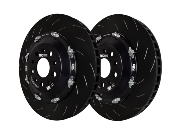 EBC Racing 2020+ Chevrolet Corvette Stingray 6.2L (w/Z51 Perf Package) 2 Piece SG Racing Rear Rotors SG2F028