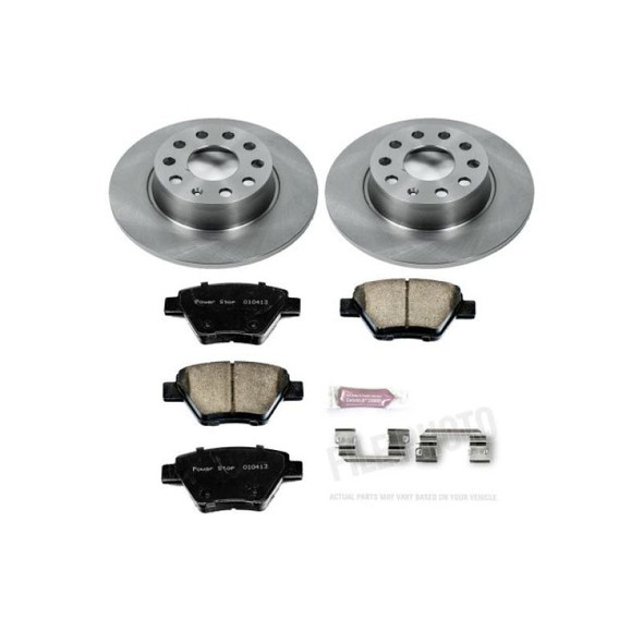 Power Stop 10-12 Audi A3 Rear Autospecialty Brake Kit KOE5667
