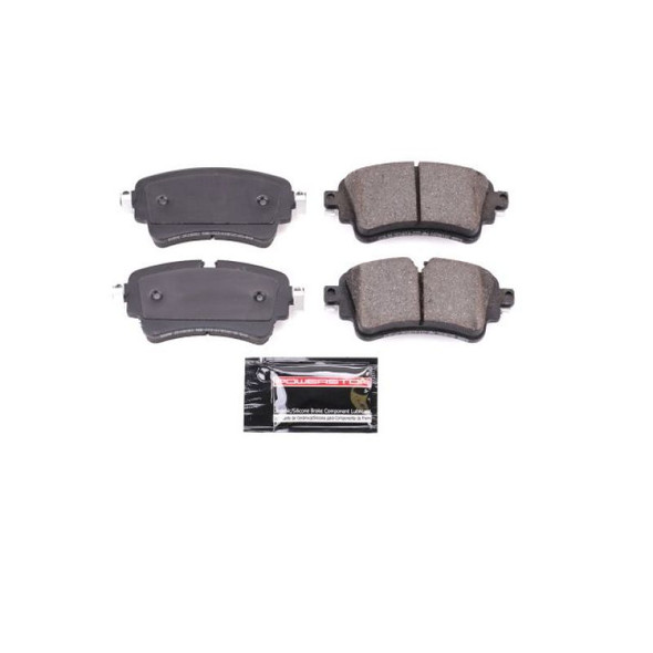 Power Stop 17-19 Audi A4 Rear Z23 Evolution Sport Brake Pads w/Hardware Z23-1898