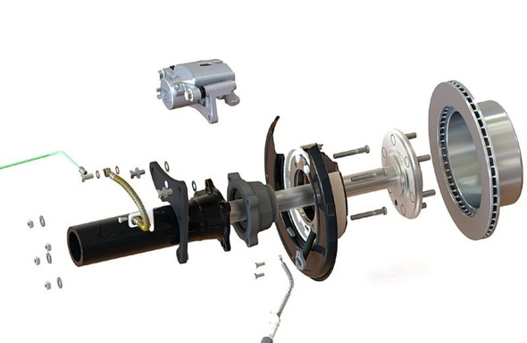 Pedders 05-20 Toyota Tacoma (6 Lug) Rear Brake Conversion Kit PED-PBCK006