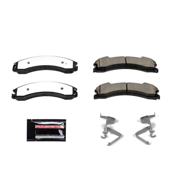 Power Stop 12-19 Chevrolet Silverado 2500 HD Front or Rear Z36 Truck & Tow Brake Pads w/Hardware Z36-1565