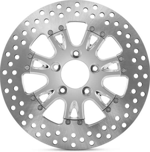 Performance Machine Disc/Carr 11.8 Royce Rr - Chrome 0133-1802RYCS-CH
