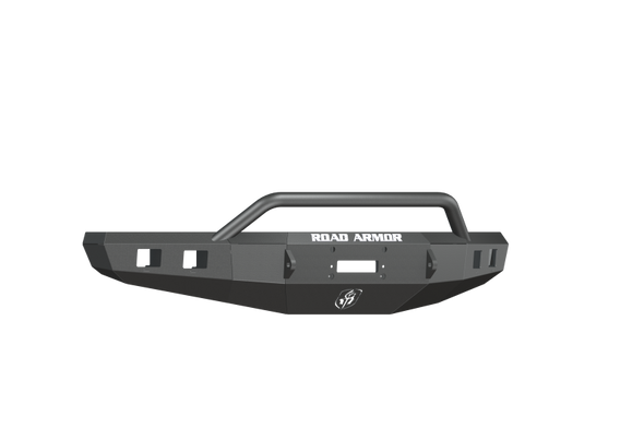 Road Armor 15-17 Ford F-150 Stealth Front Winch Bumper w/Pre-Runner Guard - Tex Blk 615R4B