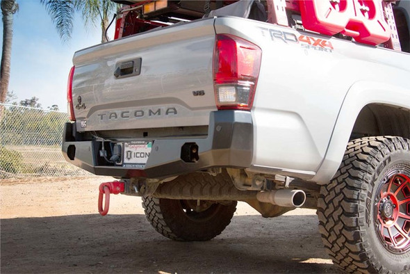 ICON 2016+ Toyota Tacoma Rear Impact Bumper 56221