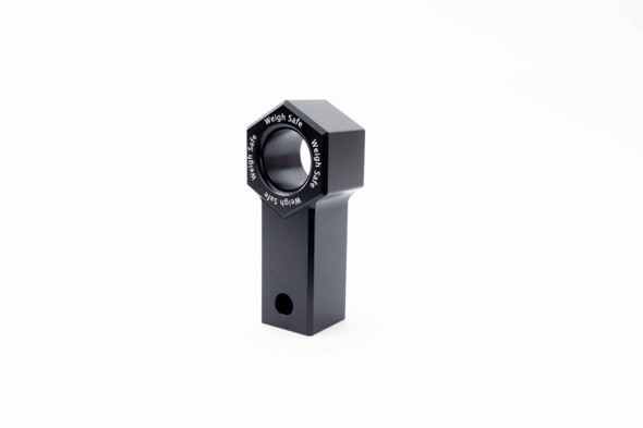 Weigh Safe Towing Recovery - Cerakote Aluminum Soft Shackle Hitch Ring - Black WS-SS-CER-BLA