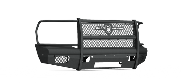 Road Armor 19-20 Ram 2500 Vaquero Front Bumper Full Guard 6 Sensor - Tex Blk 4192VF6B