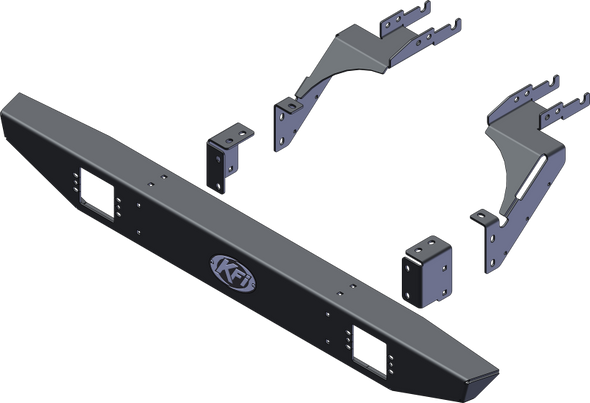 KFI 21+ Polaris General 1000/ 4/ XP/ XP 4 Bumper Rear Formed 102080