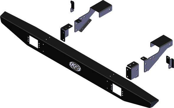 KFI 05-16 Polaris Ranger 500-800 Full-Size/ 11-15 Bobcat 3200/ 3400 Bumper Rear Formed 101430