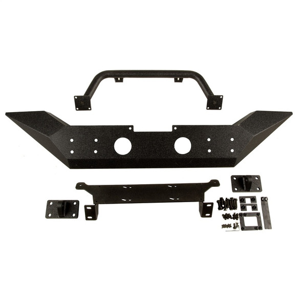 Rugged Ridge Spartan Front Bumper HCE W/Overrider 07-18 Jeep Wrangler JK 11548.01