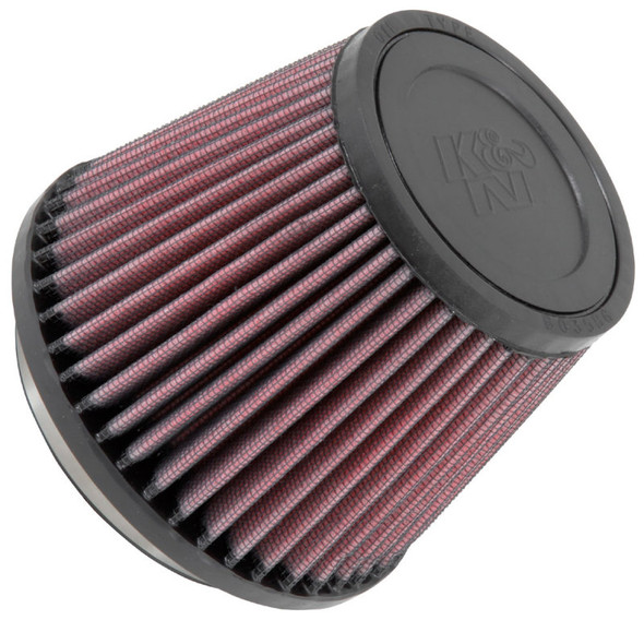 K&N Filter Universal Rubber Filter 3 1/2 inch Flange 5 inch Base 3 1/2 inch Top 4 inch Height RU-2990