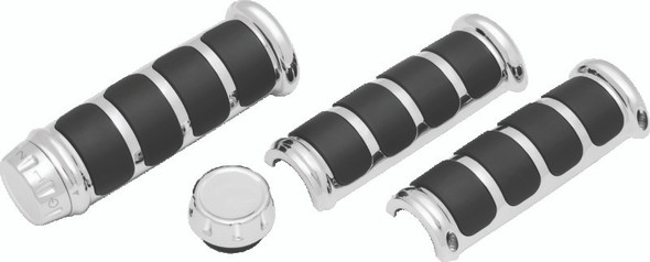 Kuryakyn ISO Grips For Heated Grips Chrome 6780