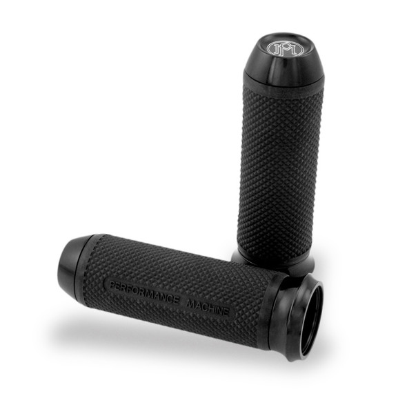 Performance Machine Handle Grip Set - Elite Cable  - Black Ano 0063-2027-B