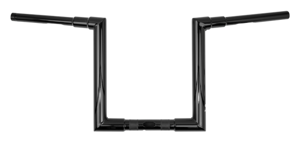 Burly Brand Jason Bar 12in - Gloss Black B12-6090B