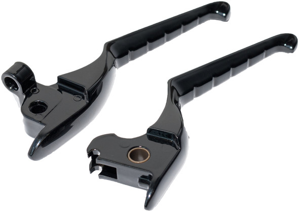 Kuryakyn 14-16 HD FL Touring Enygma Lever Kit - Gloss Black 10057-2