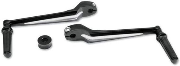 Performance Machine Shift Lever Asy Floorboard - Black Ano 0034-1081-B