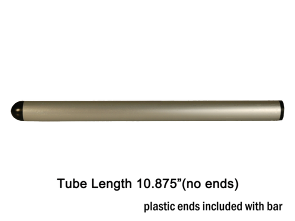 Vortex Racing Clip-On Standard Bar 10.875 Length- Silver CLR001
