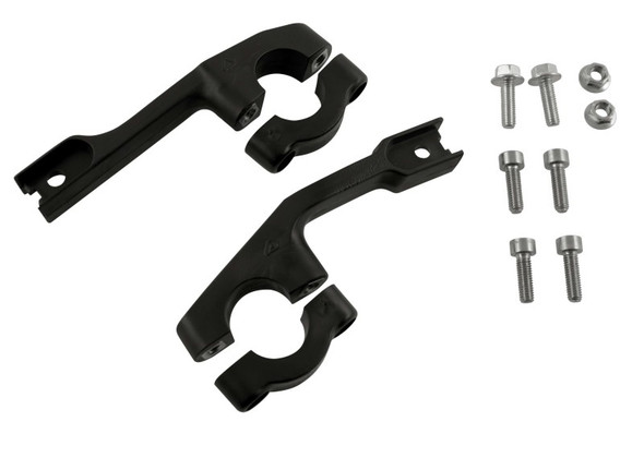 Acerbis Vented Uniko Plastic Mount - Black 2097190001