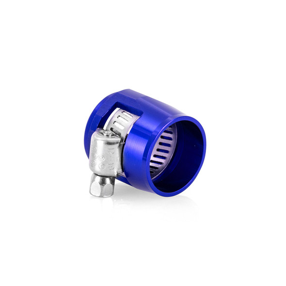 Mishimoto Aluminum -12AN Hex Finishers - Blue MMHXF-12-4-BL