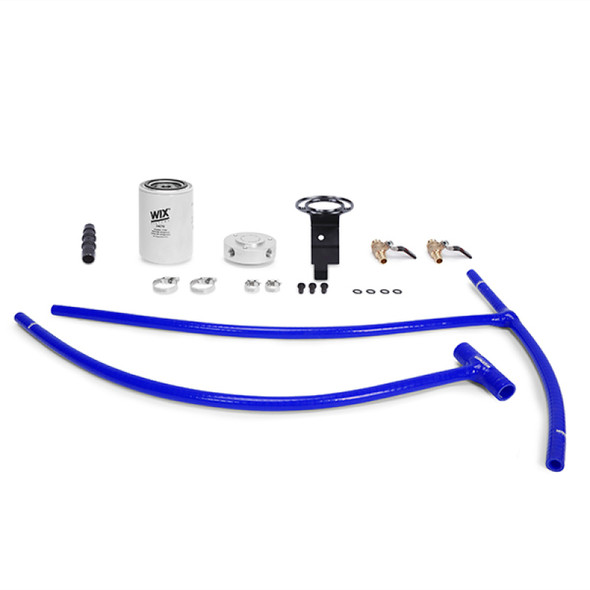 Mishimoto 03-07 Ford 6.0L Powerstroke Coolant Filtration Kit - Blue MMCFK-F2D-03BL