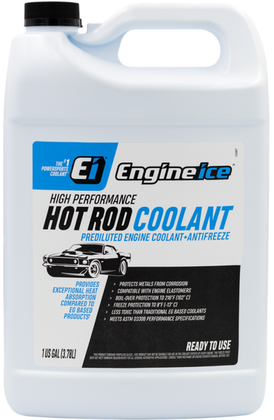 Engine Ice Hot Rod Coolant + Antifreeze Performance Automotive 1 Gal 13464