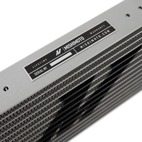 Mishimoto 17-19 GM 6.6L Duramax (L5P) Transmission Cooler - Silver MMTC-DMAX-17SL