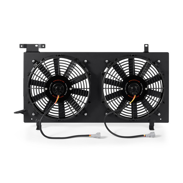 Mishimoto 08+ Subaru WRX/STI PNP Aluminum Fan Shroud Black MMFS-STI-08PBK
