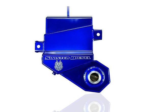 Sinister Diesel 2003-2007 Ford 6.0L Degas Bottle - Blue SD-DEGAS-6.0