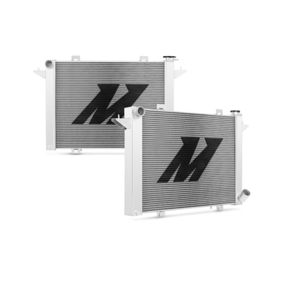 Mishimoto 90-93 Dodge Ram w/ 5.9L Cummins Engine Polished Aluminum Performance Radiator MMRAD-RAM-89