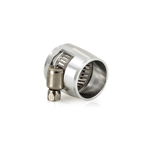 Mishimoto Aluminum -8AN Hex Finishers - Silver MMHXF-08-4-SL