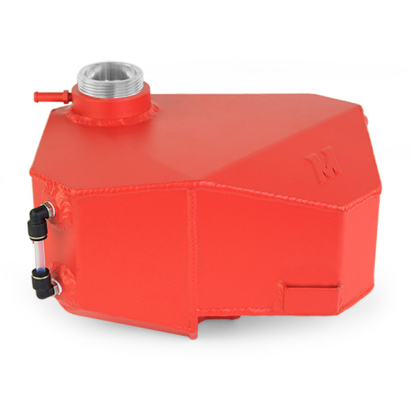 Mishimoto 2013+ Ford Focus ST/2016+ Focus RS Aluminum Expansion Tank - Wrinkle Red MMRT-RS-16EWRD